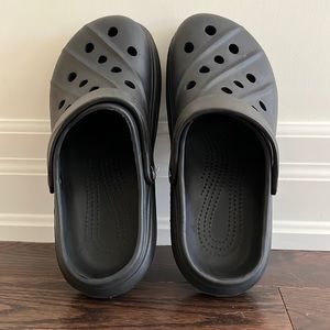 Croc-type sandals